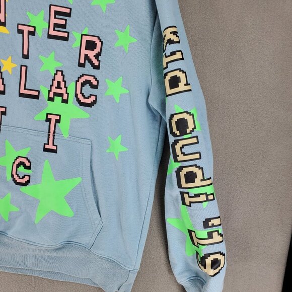 Cactus Plant Flea Market Kid Cudi Enter Galactic Hoodie M Glow Long Beach Stars - Picture 4 of 7